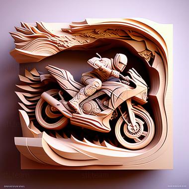 3D модель Honda Zoomer (STL)